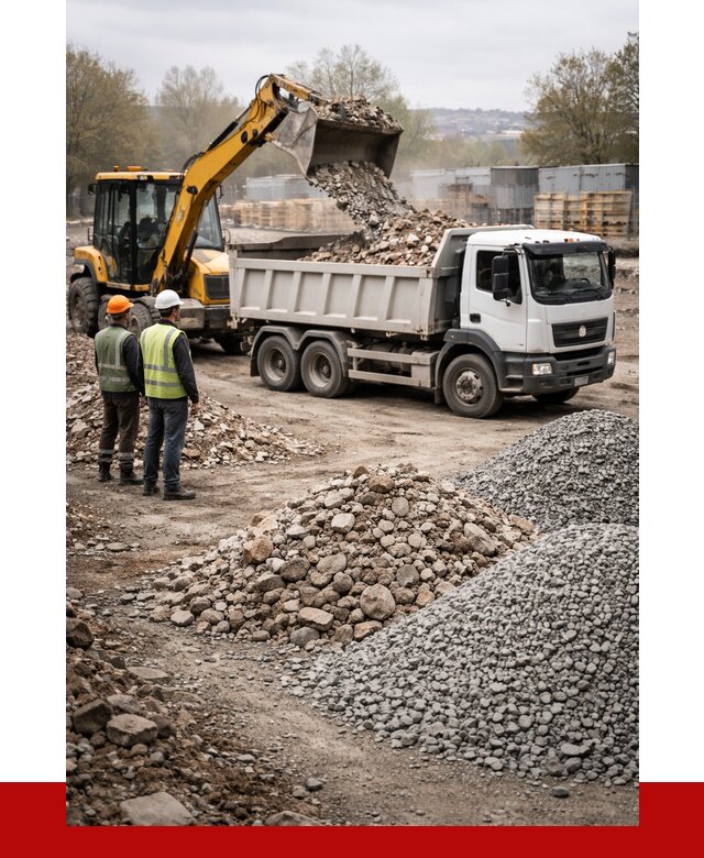 Купить строительный бой в Прокопьевске с доставкой от 4342 р. | ПРОНЕРУДПрк