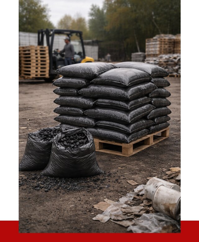 Купить уголь в мешках с доставкой в Прокопьевске от 7753 р. | ПРОНЕРУДПрк
