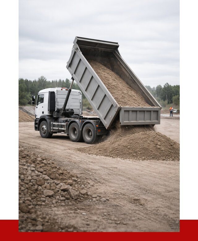 Доставка самосвалом 15 кубов в Прокопьевске от 6719 руб. | ПРОНЕРУДПрк