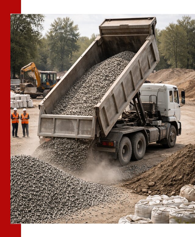 Аренда самосвала в Прокопьевске для доставки сыпучих и нерудных материалов