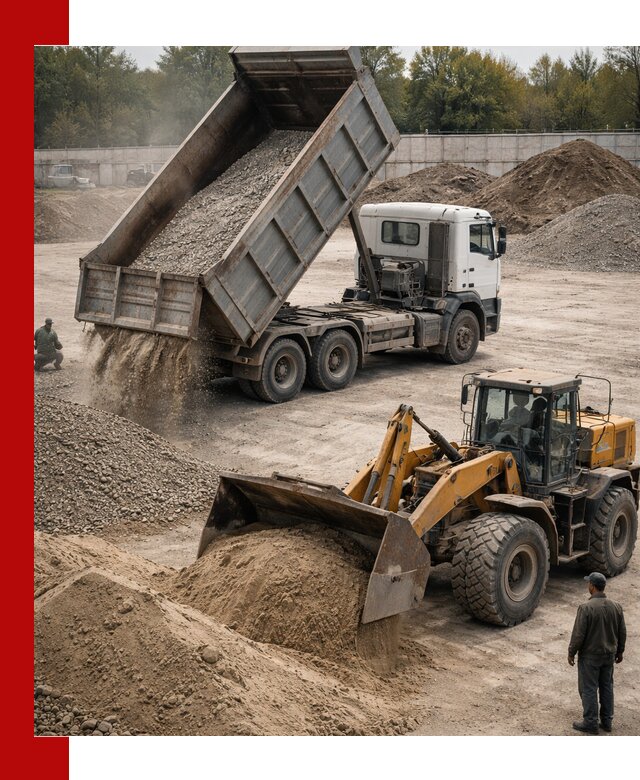 Перевозка сыпучих грузов самосвалами и бортовыми в Прокопьевске