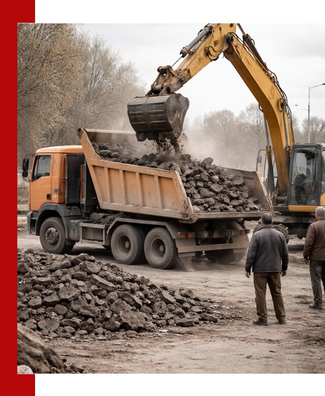 Вывоз асфальта и асфальтового покрытия в Прокопьевске
