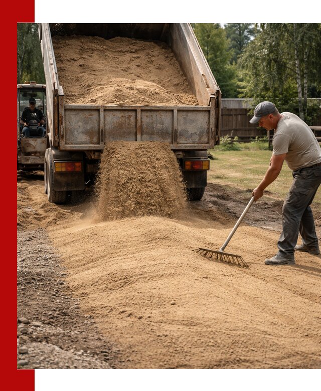 Отсыпка участка песком в Прокопьевске быстро и качественно