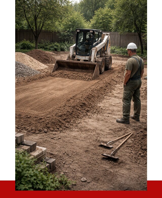 Выравнивание участка под ключ в Прокопьевске от 3618 р. | ПРОНЕРУДПрк